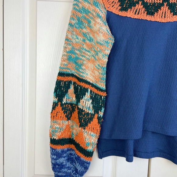 Free People Swit the Small Stuff Mock Neck Sweater - Picture 10 of 10